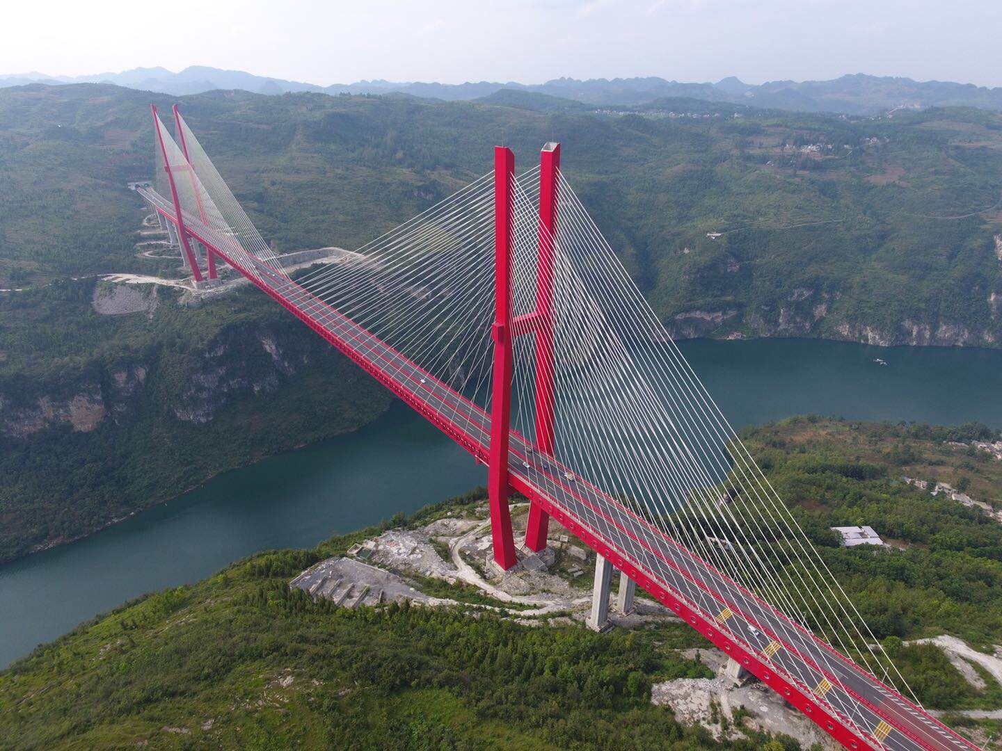耗资7.8亿元的鸭池河大桥，中国修建时难度多大？是如何克服的？|贵州|鸭池河|桥梁_新浪新闻