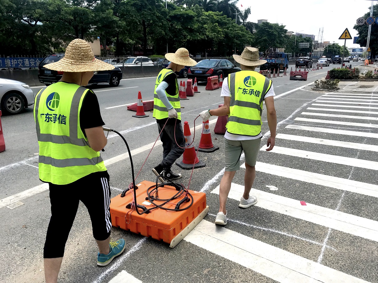 莞惠公路雷达检测